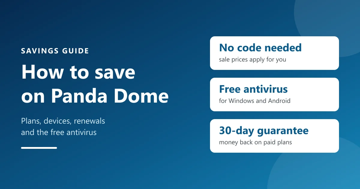 How to Save on Panda Dome: Plans, Prices and Renewals Compared
