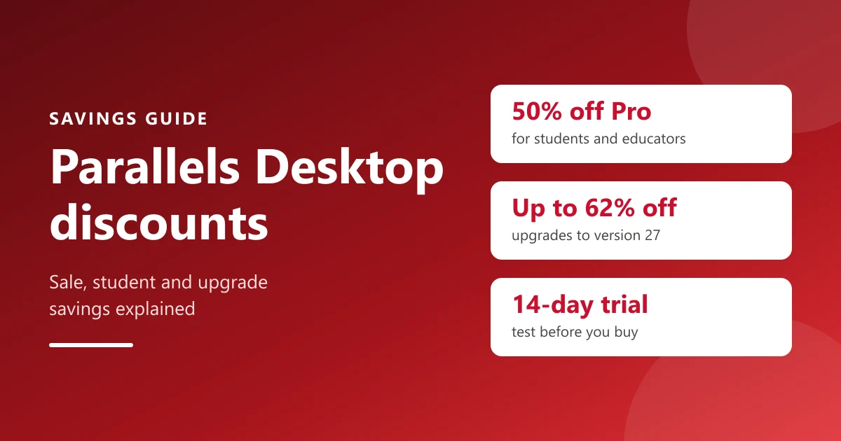 Parallels Desktop Discounts: Every Way to Save on Parallels for Mac