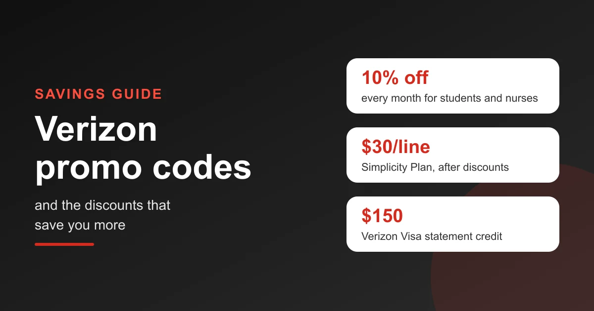 Verizon Promo Codes & Discounts: How to Really Save in 2026