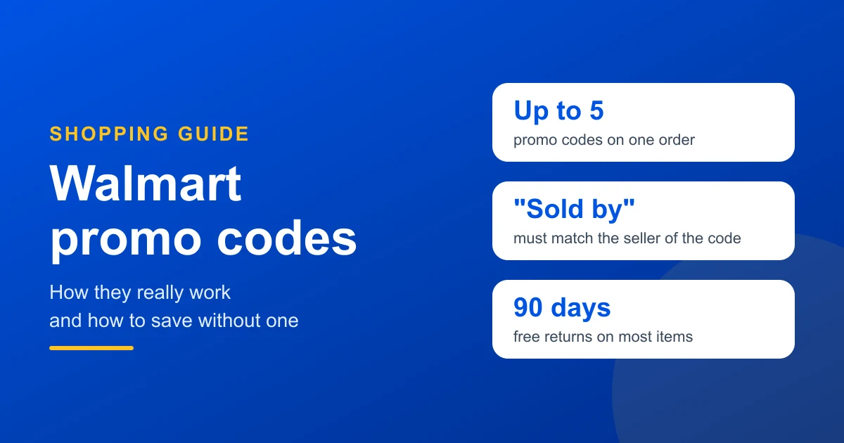 Walmart Promo Codes: How They Really Work (and How to Save Without One)