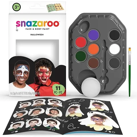 Halloween face paint palette kit